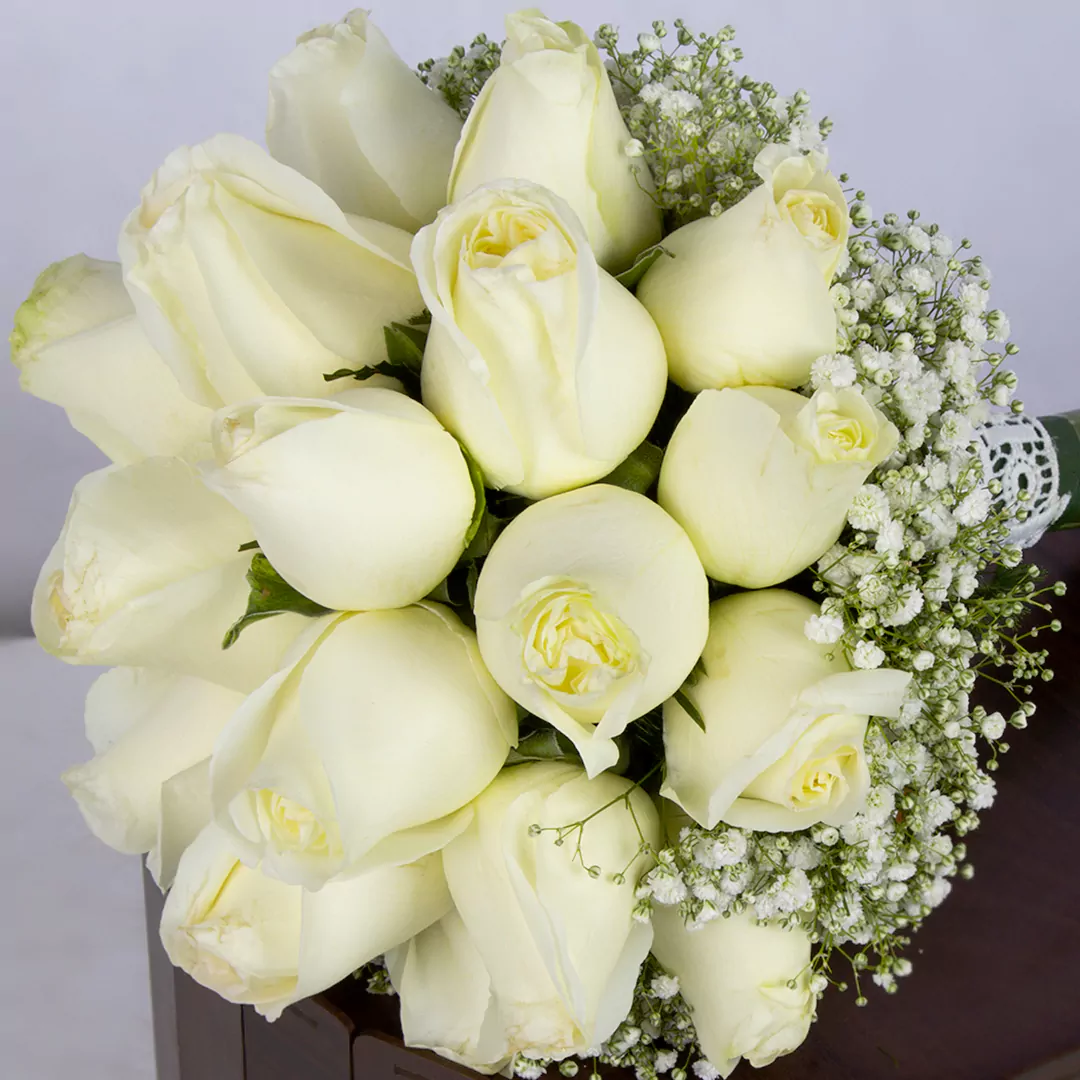 عکس دسته گل مخصوص عروس با گل رز