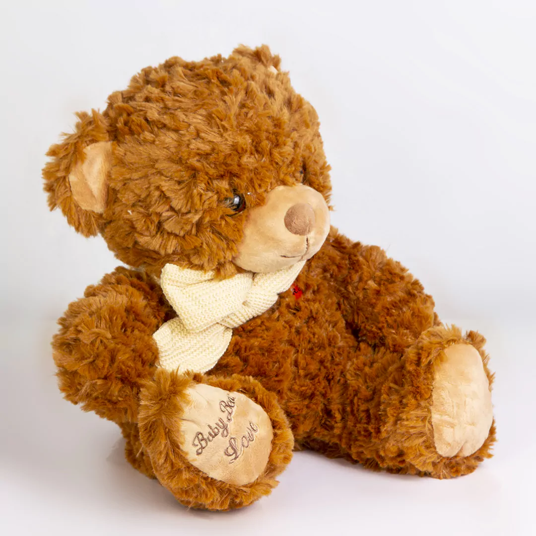 مدل عروسک خرس کوچک قهوه ای ولنتاین کد 9230