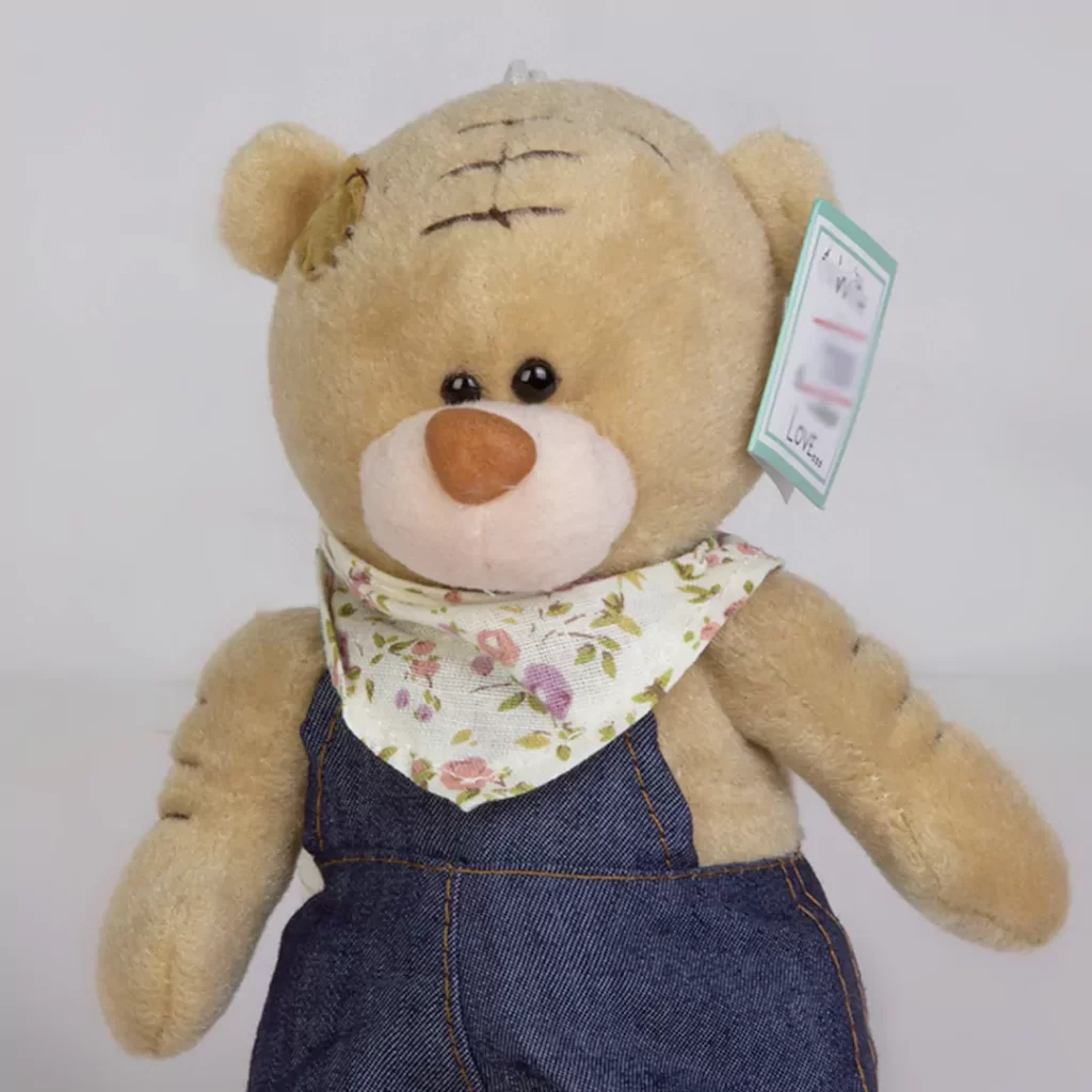 مدل عروسک خرس کوچک ولنتاینی کد 9360