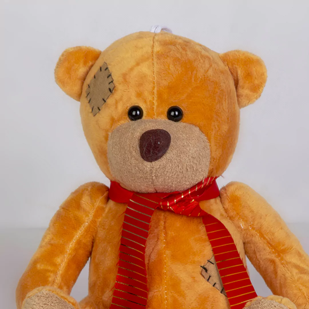 مدل عروسک خرس با شالگردن قرمز برای ولنتاین کد 9300