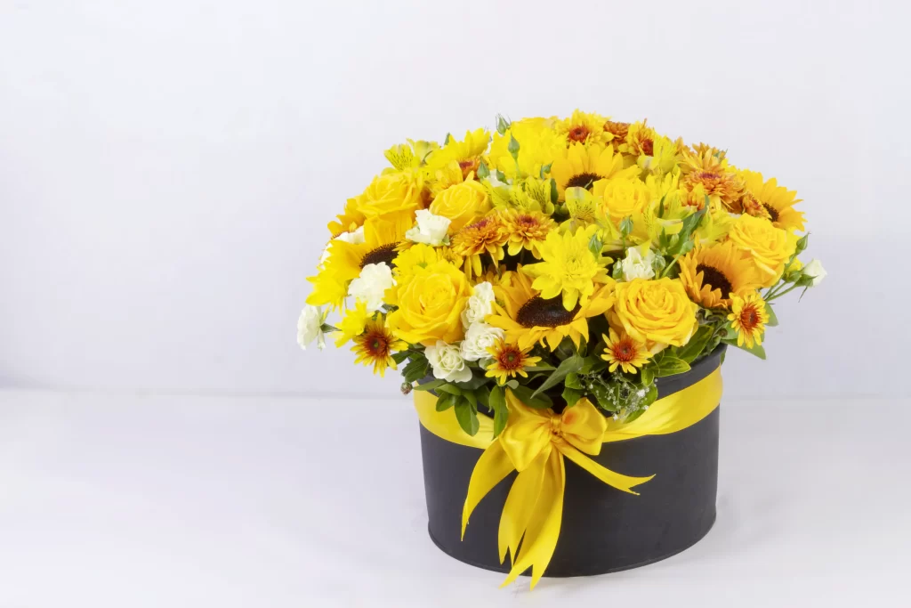 خرید آنلاین باکس گل از گل باختر