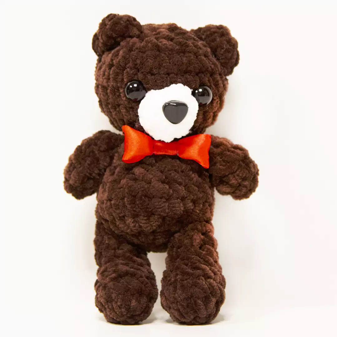عکس عروسک خرس قهوه ای کد 21257